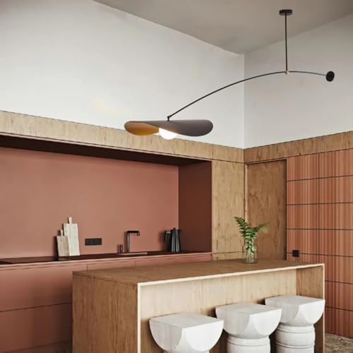 59" Black and Gold Linear Pendant Light