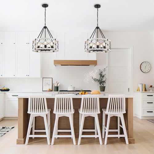 19.8 Inch 5-Light Rustic Farmhouse Chandelier