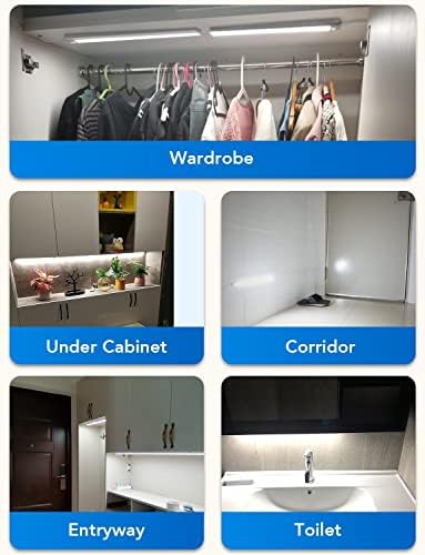 Under Cabinet LED Motion Sensor Lights, 16 inch, 500LM