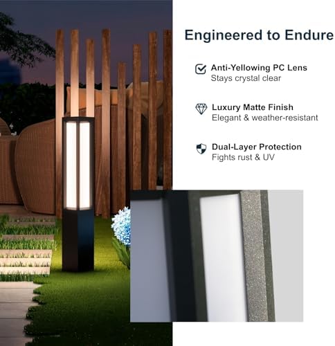 SkyGlow 32" 120V LED Bollard Light