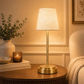 Gold Rechargeable Cordless Bedside Table Lamp