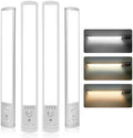 10 Inch 3 Color Motion Sensor Under Cabinet Lights, 2 Pack
