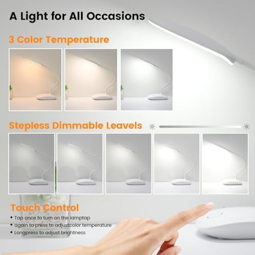 Small Rechargeable LED Desk Lamp