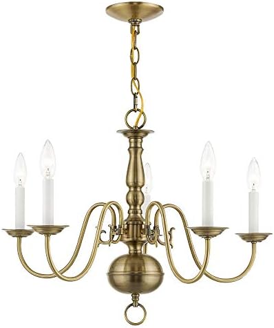 Livex Lighting 5005-01 Williamsburgh Chandelier
