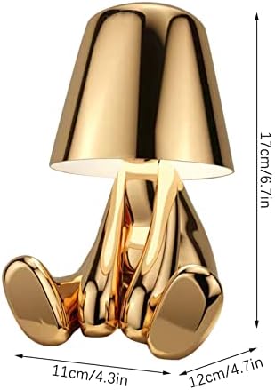 Bedside Touch Control Table Lamp, Gold