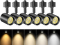 VANoopee 6 Pack 5-Color H Type LED Track Lighting Heads