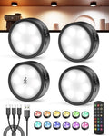 2400mAh Rechargeable Motion Sensor Puck Light