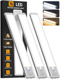 Under Cabinet Lights, 10inch Motion Sensor, 3 Pack