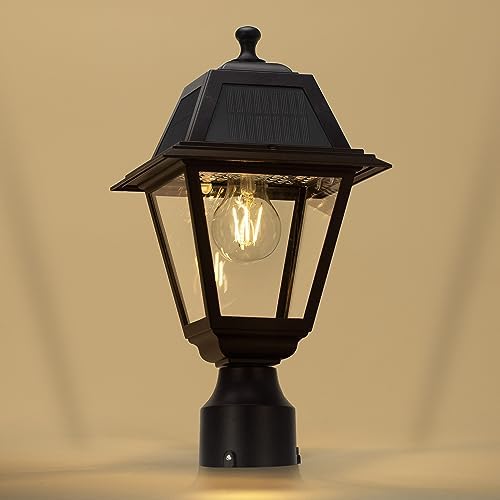 LUTEC 200 Lumen LED Solar Post Light Without Base