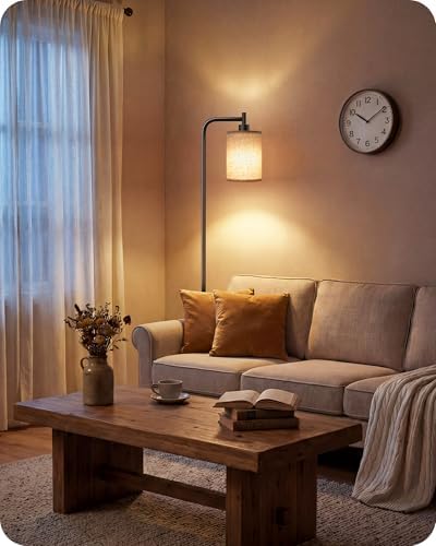 Dimmable Floor Lamp with Remote, 10W Bulb