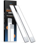 Reoshine 63 LED Rechargeable Closet Lights, 2 Pack