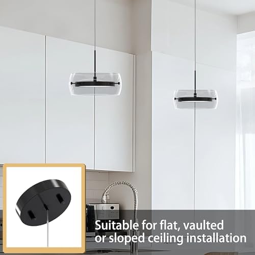 Modern Dual-Sided LED Pendant Light