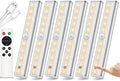 Remote Control Under Cabinet Lights, 6 Pack, 3 Colors