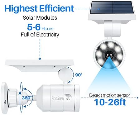 Solar Motion Sensor Light Outdoor Waterproof of 2, Solar Motion Lights