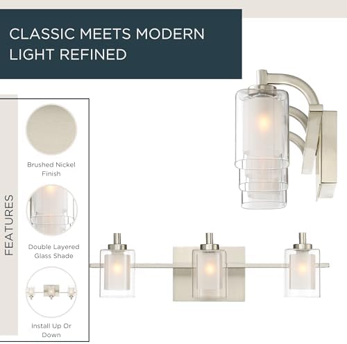 Quoizel Kolt 21-Inch LED Vanity Light, Brushed Nickel