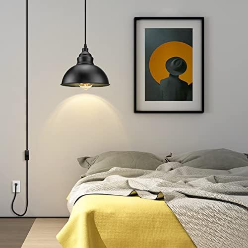 Plug in Pendant Light, 15FT Cord
