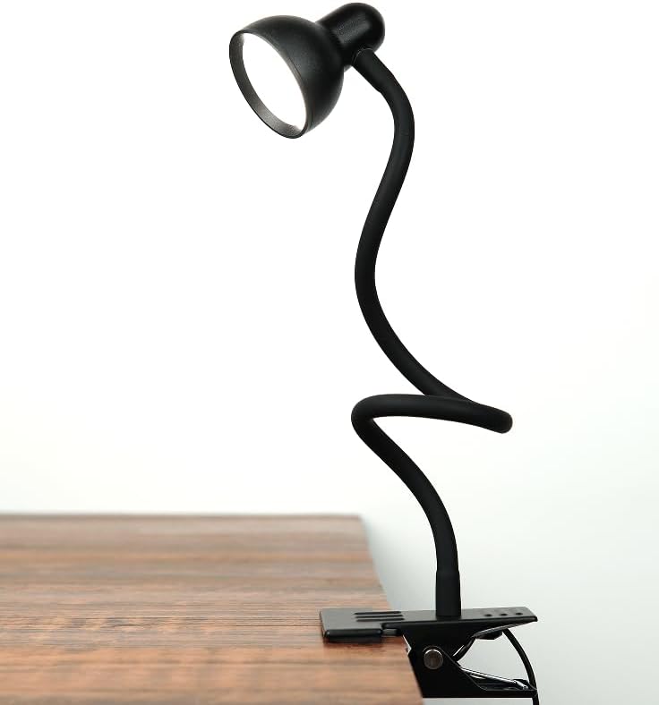 LiFMIRA Clip-on Reading Light, 3 Color Modes, Black
