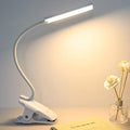 USB Rechargeable LED Reading Light with Clip, 24 LEDs