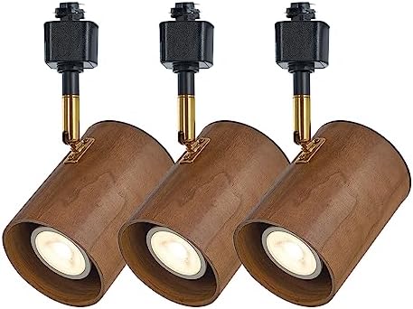 BISAMIYA H-Type Track Lighting, 3-Pack Black