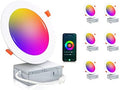 CLOUDY BAY 6 Pack 6 Inch Smart WiFi LED Recessed Lights