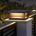 Outdoor Post Lights Hard Wired, 11.81" Glass Column Lights