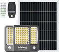 intelamp Solar Flood Lights, 20000mAh 4000LM