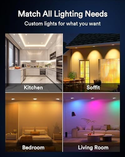 Lumary Gimbal Smart 6 Inch Recessed Lighting
