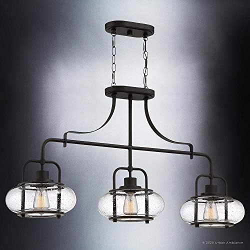Urban Ambiance 38" Dark Bronze Chandelier