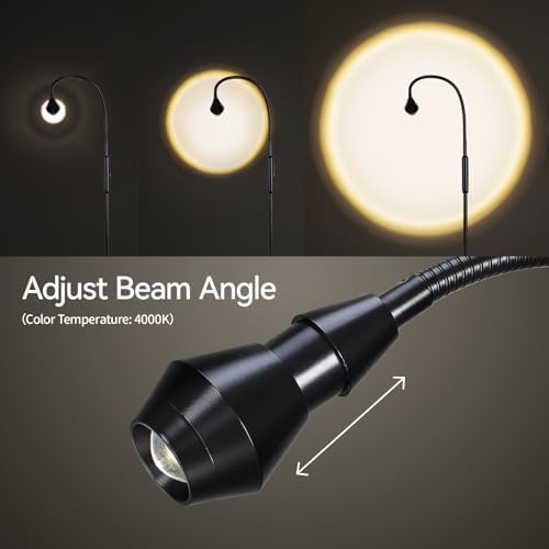 SUNMORY Adjustable LED Floor Lamp, Reading Lamp