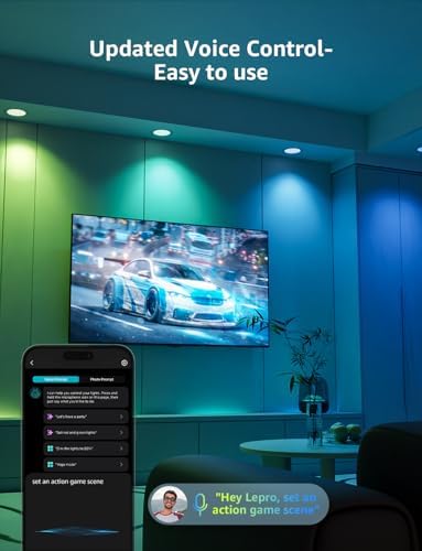 Lepro R2 AI Smart 6 Inch LED Recessed Lighting