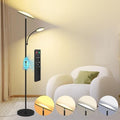 42W 4500LM LED Floor Lamp with Reading Light