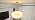 23.62" 6-Light Linen Drum Chandelier