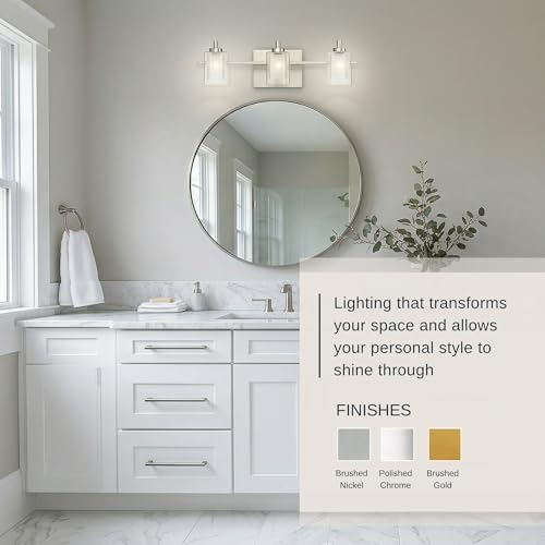 Quoizel Kolt 21-Inch LED Vanity Light, Brushed Nickel