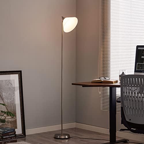 HonoDing Floor Lamp Standing Lamp Adjustable Head Arcylic Shade Floor