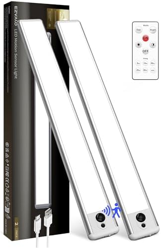EZVALO 2-Pack 14.5'' Motion Sensor Under Cabinet Lights