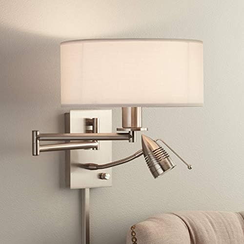 Radix Plug-In Swing Arm Wall Lamp, LED