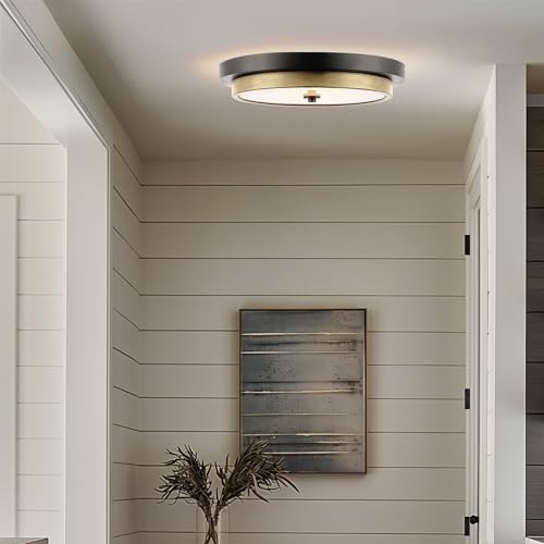 Kira Home Hermosa 14" Integrated LED Semi Flush Mount Ceiling Light