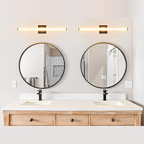 Ultralux 24 in LED Vanity Light Bar, Black