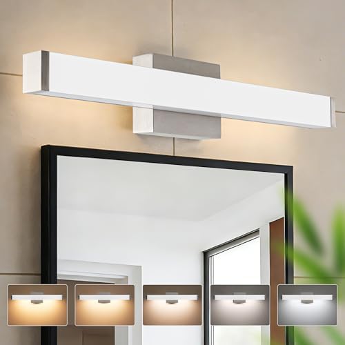 22 Inch Brushed Nickel Bathroom Vanity Light