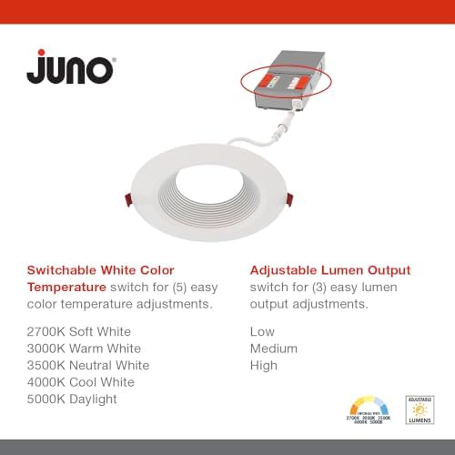 Juno 6" Canless Wafer LED Light 6Pk