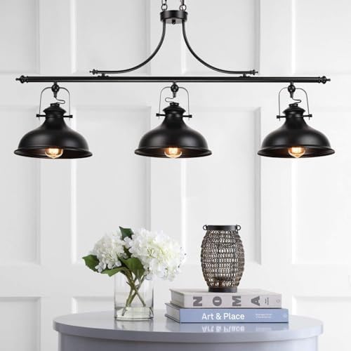 GZBtech Vintage 3-Light Pendant Lighting Fixture