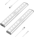 RXWLKJ Wireless LED Under Cabinet Lights, Rechargeable