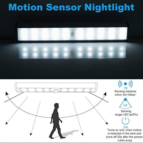 Motion Sensor Cabinet Lights, 2 Pack
