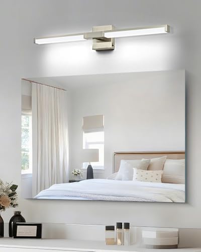 OKELI 32-Inch Brushed Nickel Bathroom Vanity Light