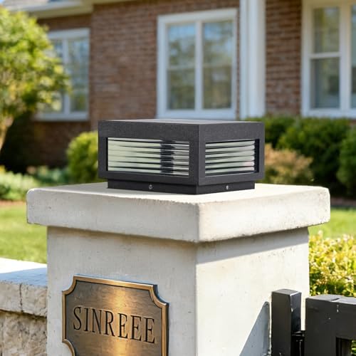 Outdoor Post Lights Hard Wired, 9.84" Outdoor Pillar Lights