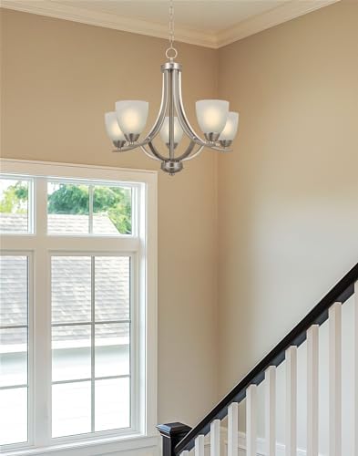 Kira Home Weston 24" 5-Light Chandelier