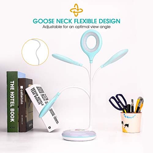 mafiti Cordless Rechargeable LED Desk Lamp, RGB