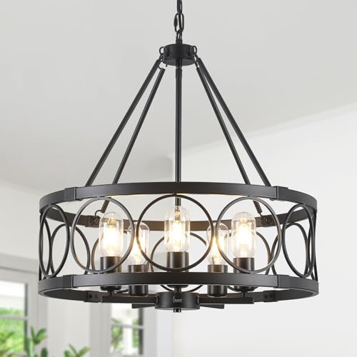 5-Light Farmhouse Chandelier