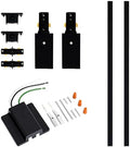 VANoopee 6.6FT H Track Lighting Rails, Black