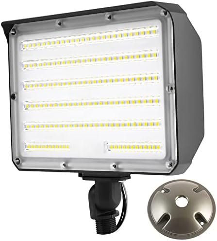 100W LED Flood Light with Knuckle, 5000K